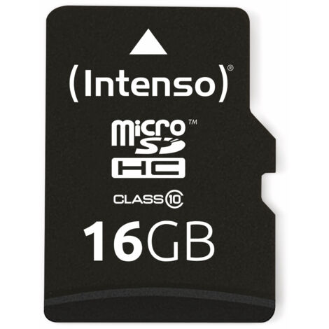 INTENSO MicroSDHC Card 3413470, 16 GB