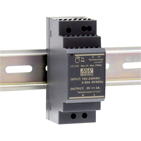 Mean Well HDR-30-12 Hutschienen-Netzteil (DIN-Rail) 12 V/DC 2 A 24 W Anzahl Ausgänge:1 x Inhalt 1