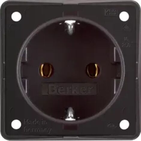 Berker SCHUKO-STECKDOSE BRAUN / BERKER 0947782501 B.MOBIL 947782501