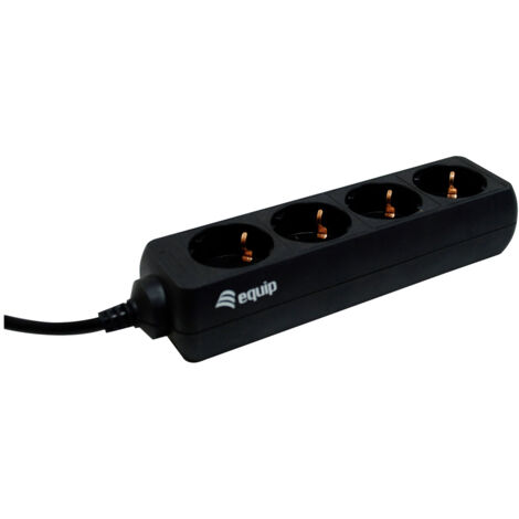 Equip 333281 Steckdosenleiste  Schwarz  1 St. (1/3)