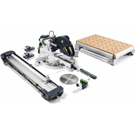 Kapp-Zugsäge KS 120 REB-Set-MFT KAPEX FESTOOL - 576663