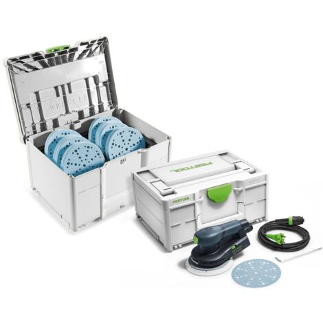 Festool Exzenterschleifer ETS EC 150/3 EQ-SYS GR, incl. Zubehör, Systainer