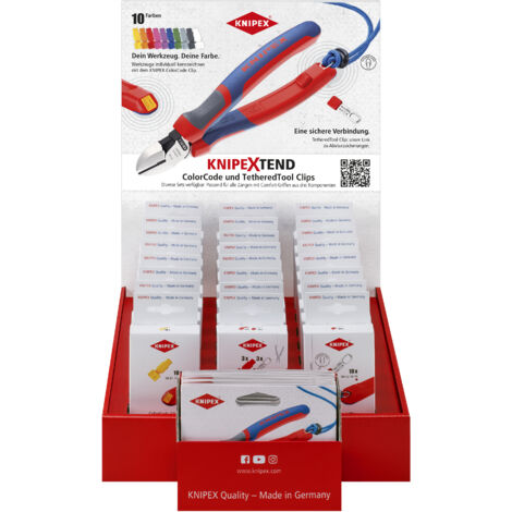 KNIPEX 00 18 01 V47 Verkaufsdisplay TEND 1 24-teilig Farbauswahl 1 350 mm (1/3)