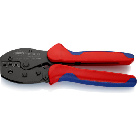 KNIPEX 97 52 35 SB PreciForce® Crimpzange mit Mehrkomponenten-Hüllen brüniert 220 mm (1/2)