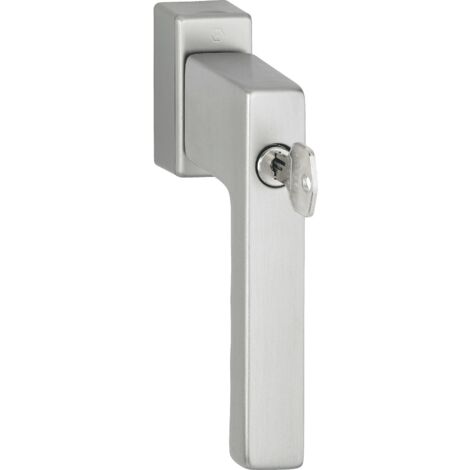 HOPPE Fenstergriff TOULON Sperrzylinder Secustik, VK 32-42 mm, edelstahlfarben