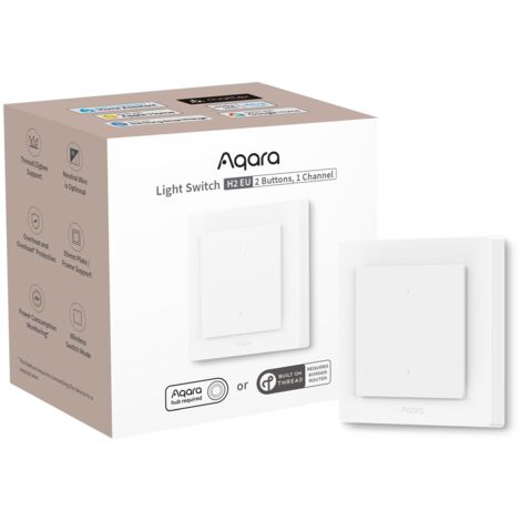 Aqara Light Switch H2 2 Buttons 1 Channel (1/2)