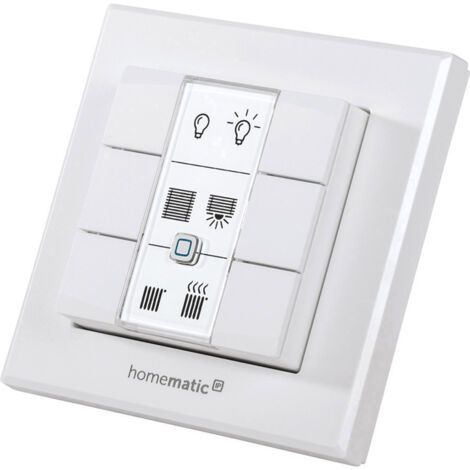 HOMEMATIC IP Smart Home 142308A0 Wandtaster 6-fach