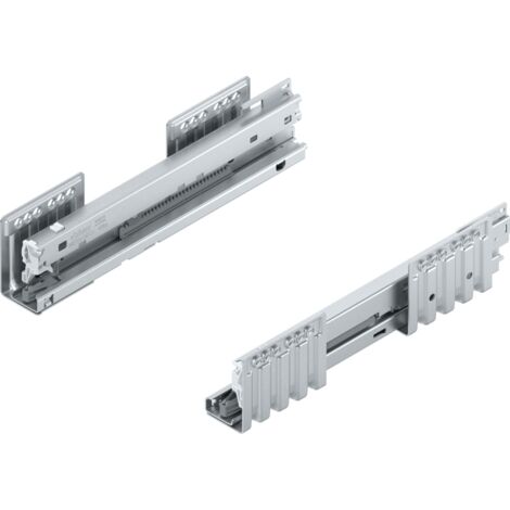 Merivobox Korpusschiene Blumotion/Tip-On,  Vollauszug,  40kg,  NL 270mm,  l/r