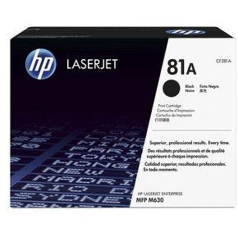 Toner Originalzubehör 81A ca. 10.500 Seiten schwarz (1/5)