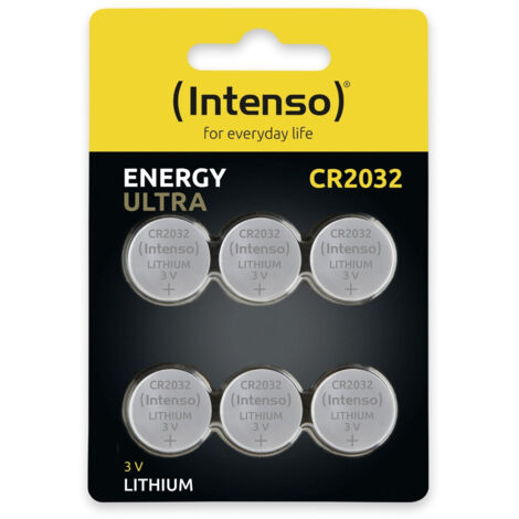 Intenso Knopfzelle CR 2032 3 V 6 St. 220 mAh Lithium 7502436 (1/4)