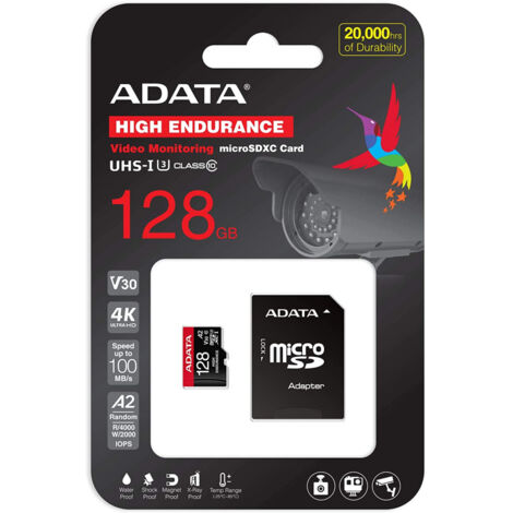 ADATA 128 GB MicroSDXC UHS-I-Klasse, AUSDX128GUI3V30SHA2-RA1 (1/4)