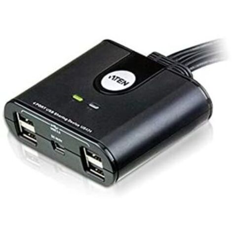 ATEN US424-AT - USB-Hub, Schwarz (1/4)