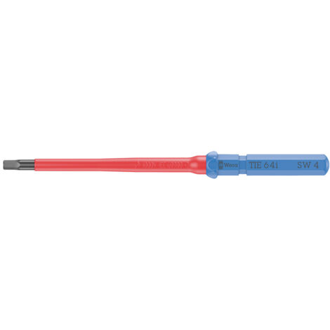 Wera Kraftform Kompakt VDE 64 i 4,0 x 157 mm TIE Elektriker Innen-Sechskant Wechselklinge 4.0 mm (1/5)