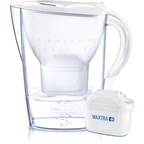 Brita Wasserfilter-Kanne Marella weiß 2,4 l Füllmenge Wasserfilter