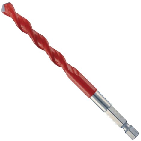 Alpen HM-Mehrzweck-Bitbohrer, 1/4 Zoll (E 6,3), Bohrer-⌀: 5 mm