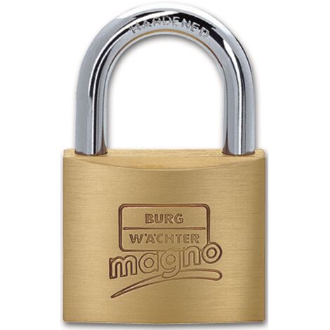 BURG-WÄCHTER Vorhangschloss 400 E Magno gleichsperrend, Sperre KA2, Breite 50 mm