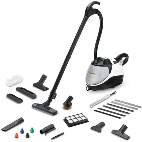 Kärcher SV 7 Dampfreiniger a Dampf de Zylinder 0,5 L 2200 W Schwarz, Grau, White
