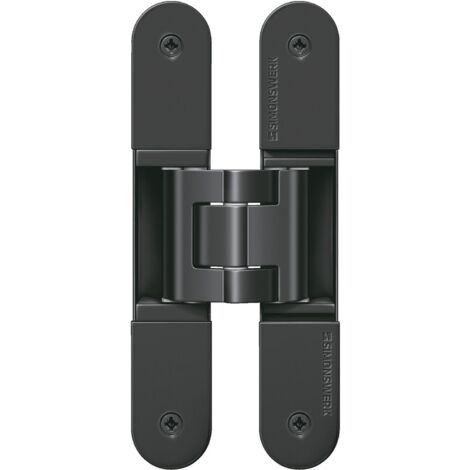 Simonswerk Türband TECTUS TE 640 3D, verdeckt, Stahl schwarz beschichtet - 2 Stück