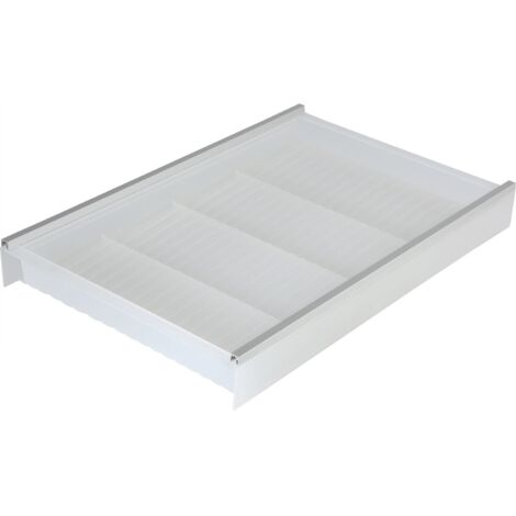 Ninka Cuisio Gewürzeinsatz für Schubladen - Gewürz Organizer 311mm, weiß