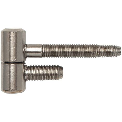 SFS Stahlzargenband 2-tlg. Band 16x41mm,Stahl vernickelt