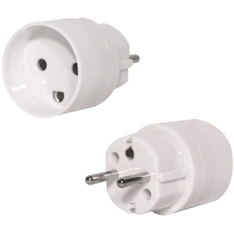 Netzstecker-Adapter Typ f Stecker auf Typ k Buchse