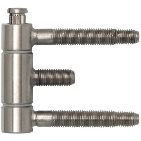 SFS Stahlzargenband (Türband) 3-teilig, Einbohrband 18x61mm, Edelstahl