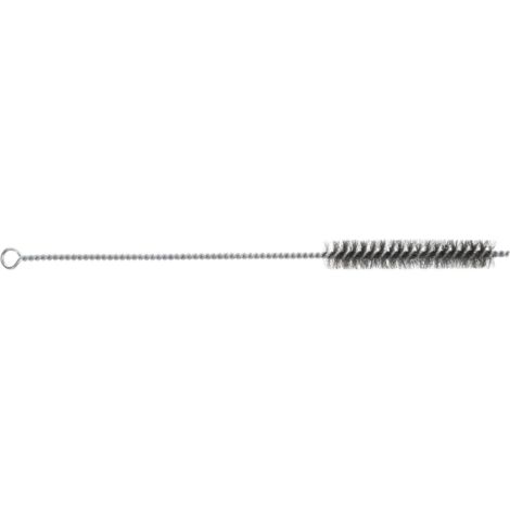 Osborn Reinigungsbürste mit Öse 18x300mm - Strohhalm Reinigungsbürste, Milchschlauchbürste, Rohrbürste für die Innenreinigung, Stahldraht