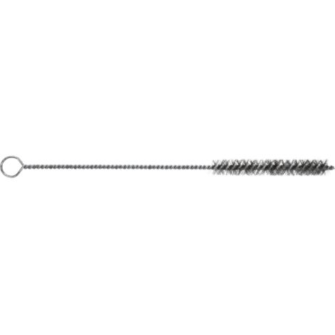 Osborn Reinigungsbürste mit Öse 15x300mm - Strohhalm Reinigungsbürste, Milchschlauchbürste, Rohrbürste für die Innenreinigung, Stahldraht