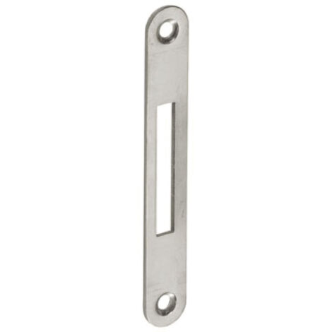 Hettich Möbelschloss-Schließblech,  12x80mm,  Typ 8012,  45750,  Stahl,  vernickelt