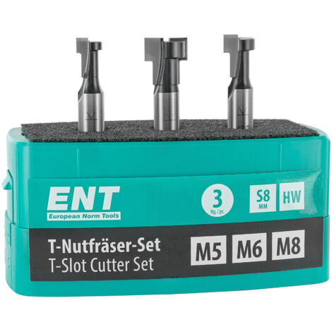 ENT Fräserkassette HW 3-teilig in Kunststoffbox