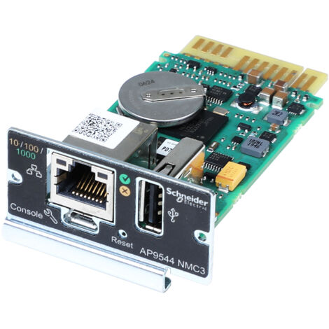 Unterbrechungsfreies Stromversorgungssystem Interaktiv USV APC NETWORK MANAGEMENT CARD FOR EASY UPS, 1-PHASE (1/2)