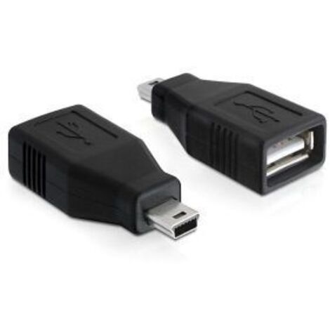DeLOCK USB Adapter USB2.0 mini - Typ A St/Bu (65277) (1/4)
