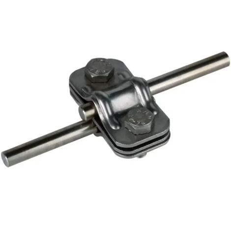 Dehn UNI-Trennklemme NIRO m. Zwischenplatte f. 2 x Rd 8-10mm 459129 (1/2)