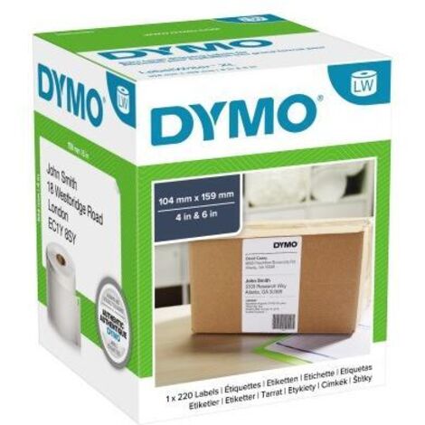 S0904980 - DYMO Versandetiketten für LW4XL, 104x159 mm, weiß (1/5)
