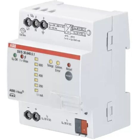 ABB SV/S30.640.5.1 Spannungsversorgung mit Diagnosefunktion, 640 mA, REG 2CDG110146R0011 (1/2)