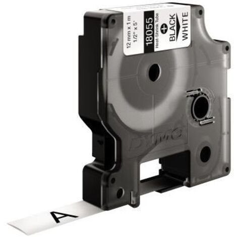 DYMO Heißschrumpfschlauch 18055 12mm weiß (1/5)
