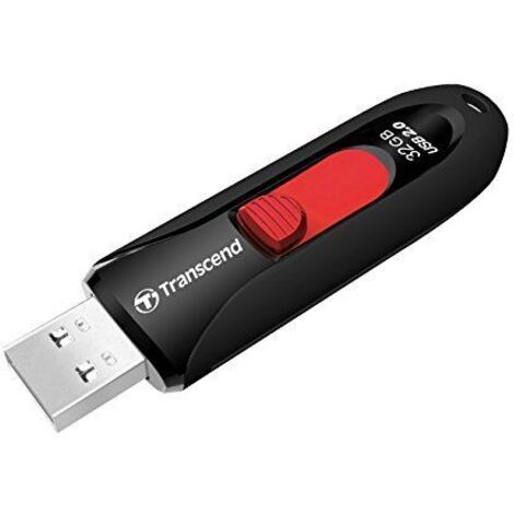 Transcend JetFlash 590 32GB 32GB USB 2.0 Schwarz USB-Stick (1/5)