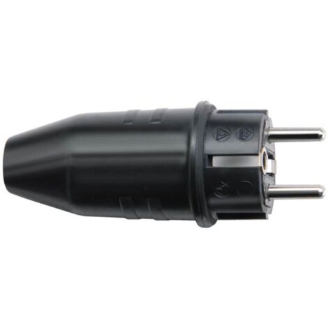 Schutzkontakt-Gummistecker 230V/16A IP44 1082040