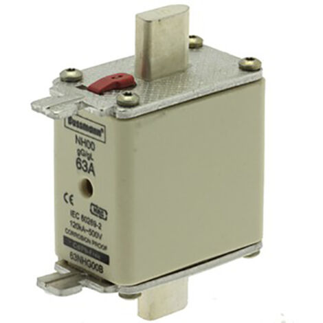 Eaton 63NHG00B NH-Sicherung mit mechanischer Sicherungsanzeige Sicherungsgröße = 00 63 A 500 V 3