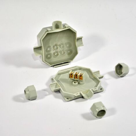 WASSERDICHTE ABZWEIGDOSE READYBOX 90 MIT INTEGRIERTEM ISOLIERGEL