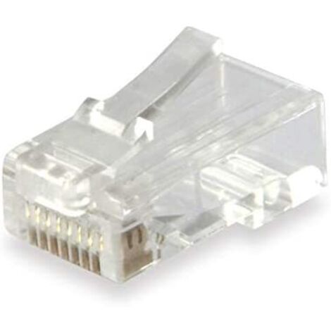 Equip Cat.6 RJ45 Endstecker ungeschirmt 100 Stk Bulk (1/3)