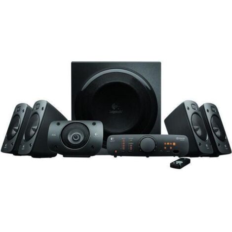 Logitech Z906 5.1 THX Digital Home Cinema Surround Lautsprechersystem 980-000468 (980-000468)