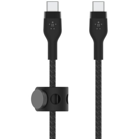 Belkin Flex USB-C/USB-C bis 60W 3m, schwarz CAB011bt3MBK Kabel und Adapter -Computer- (1/5)