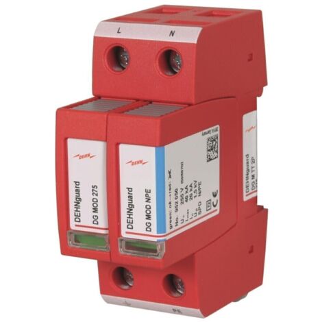 Dehn Überspannungsableiter Typ 2 DEHNguard M für einphasige TT- und TN-Systeme 952110