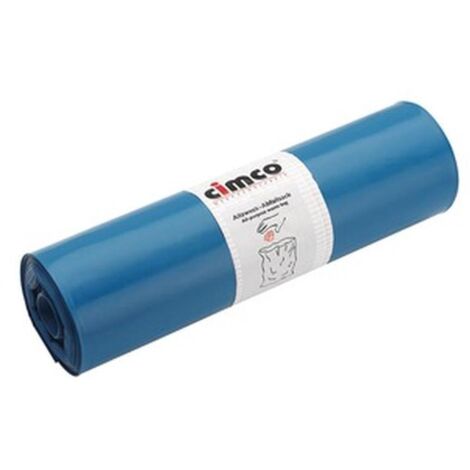 Cimco Müllbeutel 120l, blau 25 Sack auf Rolle 145001 (1/5)