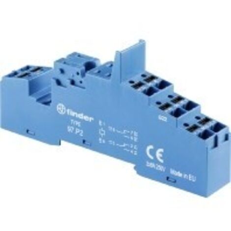 Finder FASSUNG PUSH-IN ANSCHL. BLAU (97.P2)