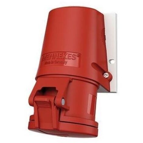 MENNEKES 32 32A5P 6H 400V Wanddose TwinCONTACT IP44 Wanddose TwinCONTACT, 32A5p6h400V, IP44-'1036385' (1/5)