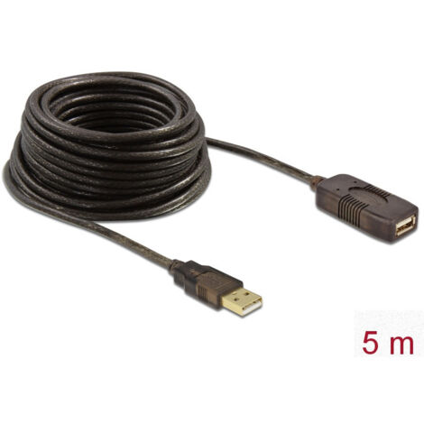 DeLOCK Kabel USB 2.0 Verlängerung, aktiv 5  (82308) (1/4)