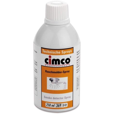 CIMCO Rauchmelder Test-Spray 250ml Aerosol Prüfgas neutral (1/5)