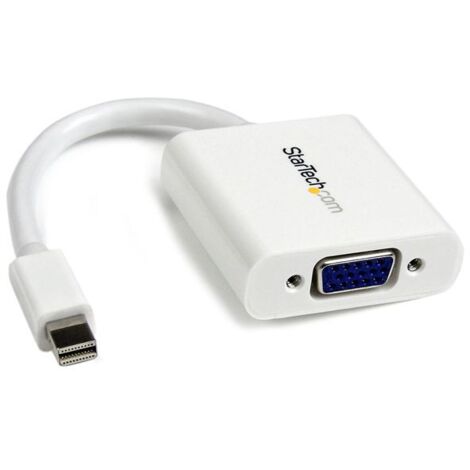 StarTech.com mini DisplayPort auf VGA Adapter - mDP zu VGA (Stecker/Buchse) 1920x1200 - Weiß (1/5)